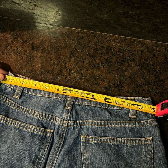 Ladies AMERICAN APPAREL DENIM PENCIL SKIRT - Picture 7 of 7